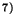 $^{7)}$