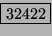 \fbox{32422}