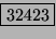 \fbox{32423}