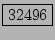 \fbox{32496}