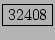 \fbox{32408}