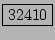 \fbox{32410}