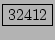 \fbox{32412}