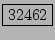 \fbox{32462}