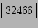 \fbox{32466}