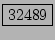 \fbox{32489}