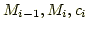 $ M_{i-1},M_i,c_i$