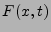 $F(x,t)$